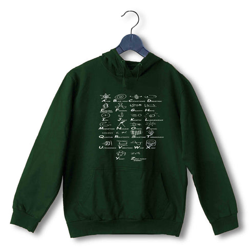 Nerd Physics PHYSICS - ATOZ UNISEX HOODIE Sweatshirts